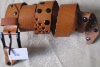 Wholesale women's fashion pu belt with studs for decoration