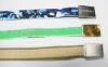 Wholesale w0081 kid cotton canvas belt