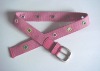 Wholesale Pink cotton belt WB1007