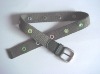 Wholesale dark green cotton belt WB1007A