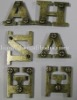 Wholesale fashion zinc alloy letter belt buckle