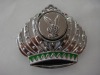 Wholesale fashion crown buckle silver plated
