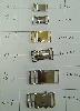 Wholesale shiny metal buckle
