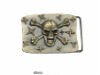 skull belt buckle