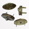 Gold color of metal buckle use for bag (two parts), 50*24mm