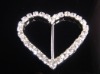 Wholesale rhinestone heart buckle