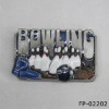 Wholesale Pewter finish fashion bowling buckle for belt
