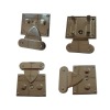 Wholesale Two part of metal buckle use for bag with nickel color, 48*61*5.8mm