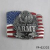 Pewter finish belt buckles