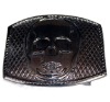 skull metal belt buckle