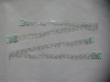 Wholesale TPU silicone PVC Invisible underwear printed accessories shoulder elastic breast form bra clip buckle belt aiguillette strap