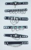 Wrist straps belt pu belt