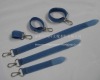 Iron buckled velcro cable strap