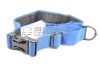 Blue luggage strap