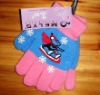 Wholesale Knitted offset print acrylic winter glove
