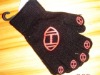 Wholesale Knitted offset print acrylic glove
