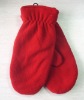 Wholesale gift mitten fleece mitten