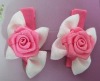 ribbon bows/flower ribbon bows/hair bow for girl