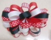 Wholesale Dot and squares flower hair clips accessoriesHBR-104