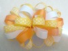 Wholesale Fashion print flower hair clips for kidsHBR-108