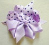 Wholesale Dot print hiar bows ,fashion hair accessoriesHBR-084
