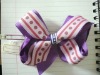 Wholesale elegant shape hair bow HBB-12-095