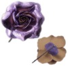 Wholesale PU leather flower