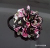 Wholesale HOT SELLING ELASTIC HAIR BANDS WITH 7 CM MULTICOLOR FLOWERS