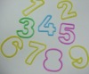 Wholesale silicone rubber band,number band,cute number band