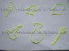 Wholesale fashion shape rubber band/2010 hotsale product/silicone bracelet
