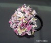 Wholesale HOT SELLING ELASTIC HAIR BANDS WITH 7 CM MULTICOLOR FLOWERS