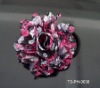 Wholesale HOT SELLING ELASTIC HAIR BANDS WITH 7 CM MULTICOLOR FLOWERS
