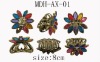 Wholesale beauty rhinestone hair claw