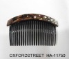 Wholesale fashion hair combs model no.HA-11750