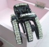 Wholesale rhinestone plastic Hair claws