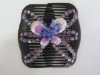 Wholesale magic hair comb with butterfly