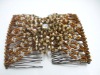 Wholesale double clips hair comb