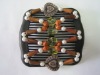 Wholesale wooden magic hair comb/clip