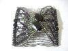 Wholesale double hair comb/clip