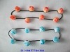 Wholesale Fashion bride hair wrap Artificial flower garlands