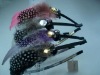 Wholesale 2011 fashion feather accessories headband
