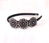 Wholesale Fashion satin covered handmake headband