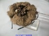 Wholesale 2011 Fashion hair accessory Corean Style Hair Band in Beige