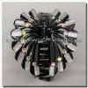 Wholesale 2011 fashion lady's plastic elastic hair claw