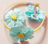 Wholesale Charm Bridal Dress Orchid ribbon Headband CNHB-0071
