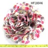 Wholesale rose satin large flower hair clip