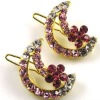 Wholesale 2011 newest fashion alloy rhinestone hair clip