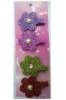 Wholesale glitter flower pearl hair accessory/ hair grip