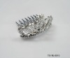 Wholesale FASHION GIRLS' HAIR GRIPS IN CROWN SHAPE IN SILVER IN SIZE OF 5.5 CM