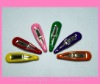Wholesale 38mm plating&epoxy snap clips,hair clips
